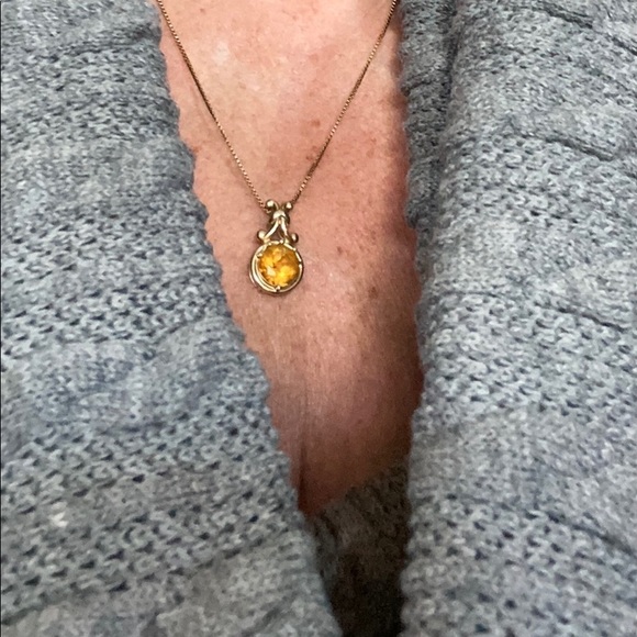 Jewelry - 10k Citrine Jewelry Set